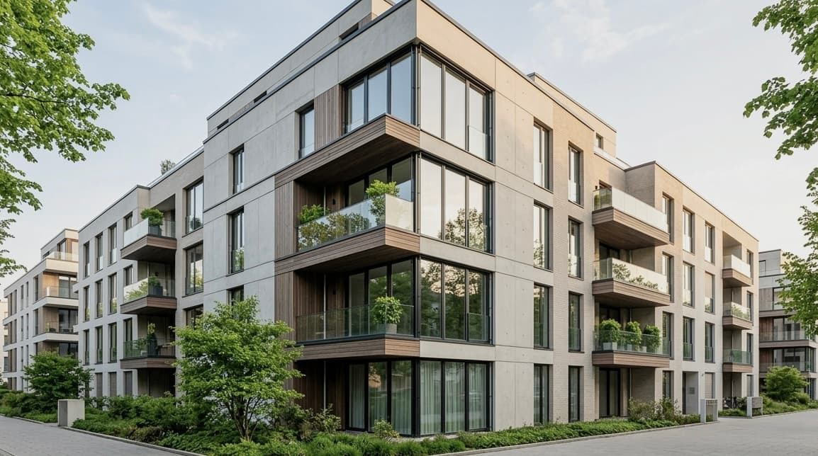 Modernes Gebäude – IMMYO